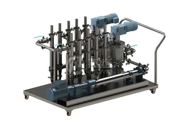 Iron removal filter device